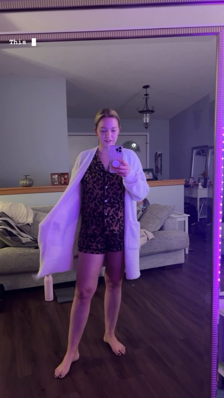 Favorite cozy lounge wear from target!  Barefoot dreams dupe cardi and the softest pajamas I own 🤎

#LTKCyberweek #LTKSeasonal #LTKunder50