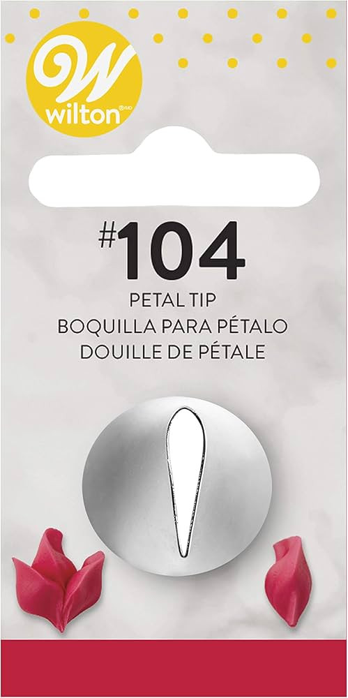 Wilton Decorating Tip, No.104 Petal | Amazon (US)