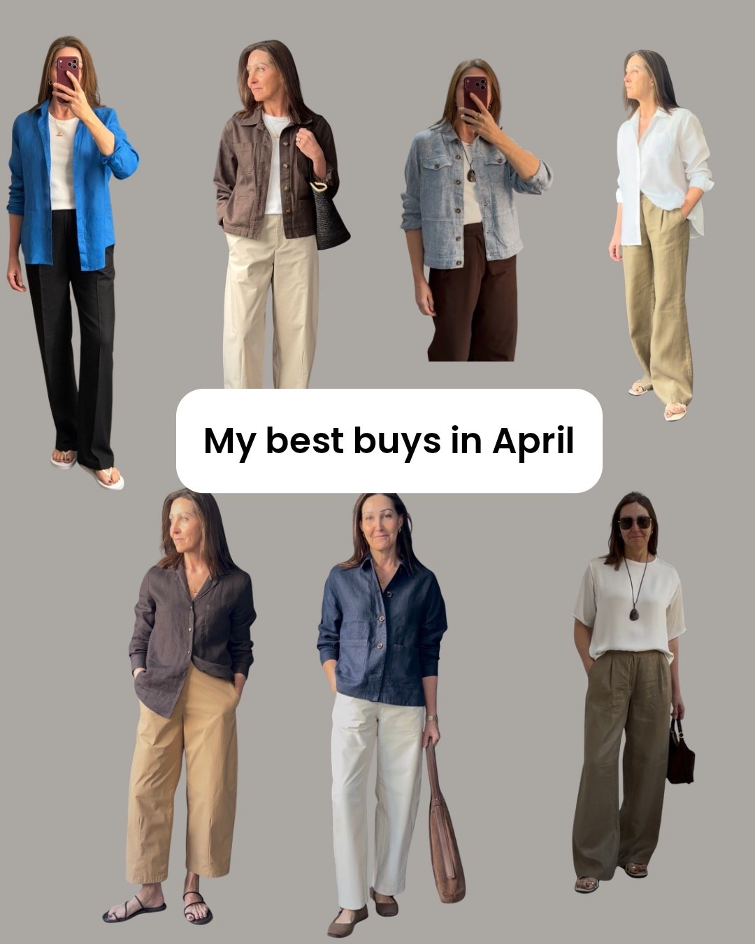 Here are the best buys I’ve made in April. Lots of linen and cotton in great shapes and beautiful colours. Versatile jackets, comfy trousers and repeat buys. 

#LTKstyletip #LTKsummer #LTKover50style