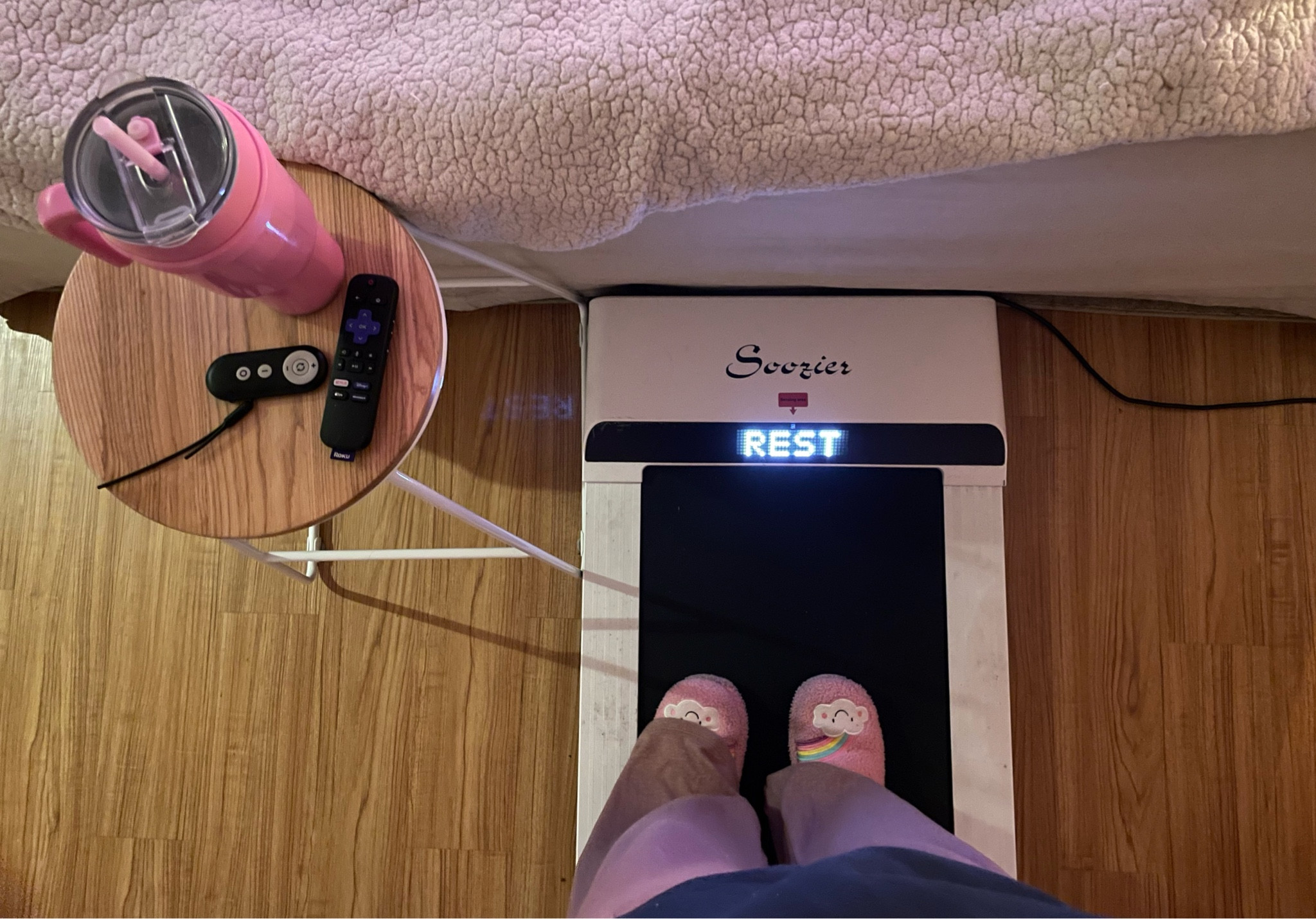 cozy cardio setup✨🩷

#LTKfitness #LTKhome