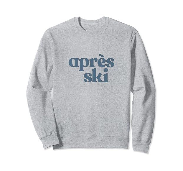 Après Ski Retro Winter Sports Sweatshirt | Amazon (US)