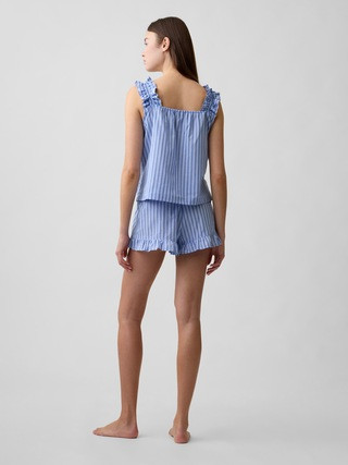 Ruffle Poplin PJ Shorts | Gap Factory