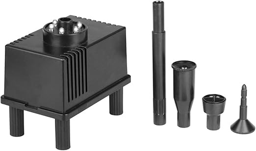 GBGS 10W 160GPH Submersible Water Pump with 2 Water Patterns (Blossom and Mushroom) Outdoor Aquar... | Amazon (US)