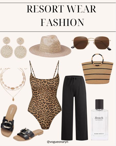 Amazon fashion , amazon outfits , resort wear , amazon swimwear , one piece swimsuit , linen pants , beach bag , vacation outfits 

#LTKswim #LTKfindsunder50 #LTKSeasonal