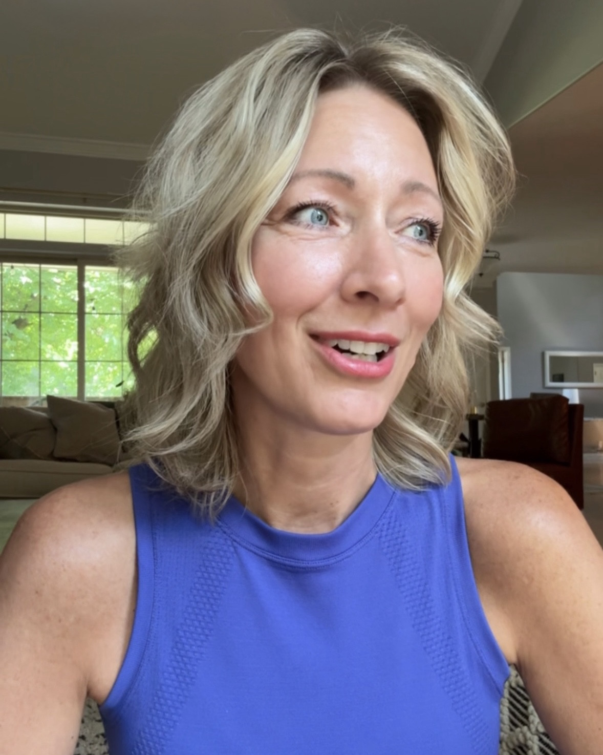 One of my favorite cropped workout tanks from TJMaxx. Sometimes I can find a 2-pack of these in-store but I was able to find the exact one online…not this same blue color, but some great neutral options. I especially love the tan and cream (and I also do have it in black)! 

#workouttank #tjmaxx #activewear 

#LTKActive