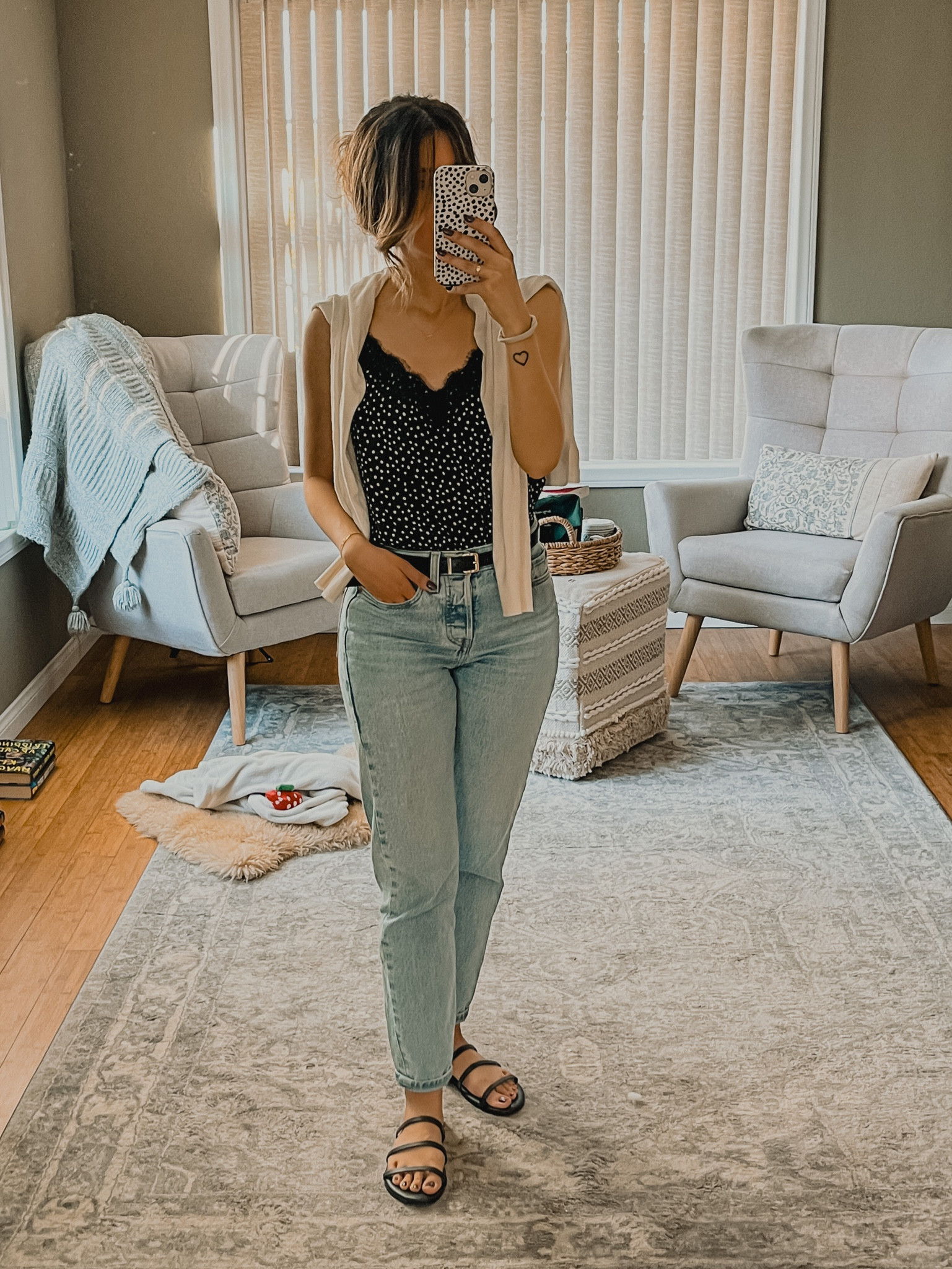 OOTD: love my polka dot top  

#LTKstyletip #LTKSeasonal #LTKworkwear