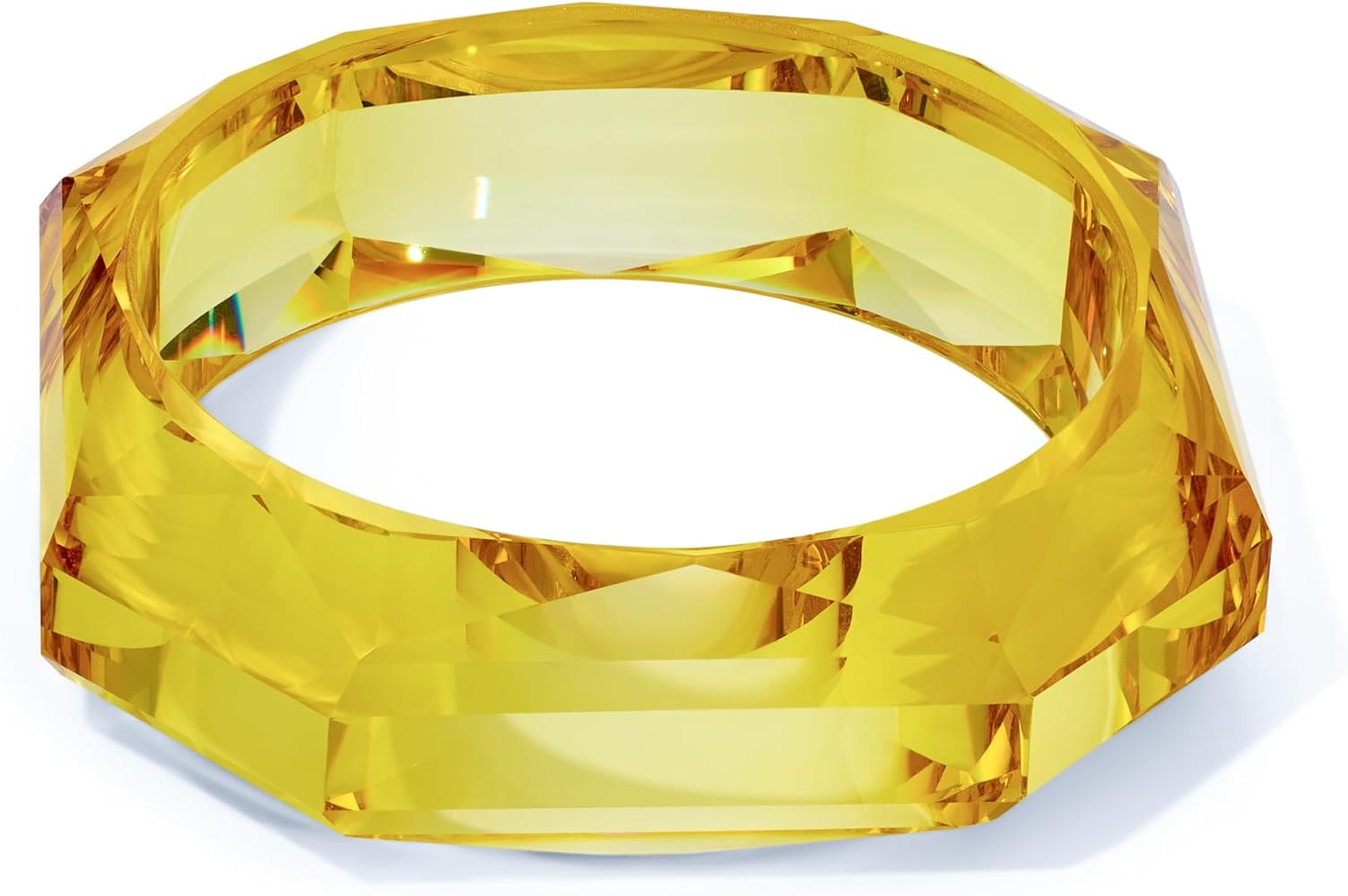 Trendy Acrylic Resin Bangle Bracelet for Women Chunky Transparent Acetate Mottled Plate Bangle Br... | Amazon (US)