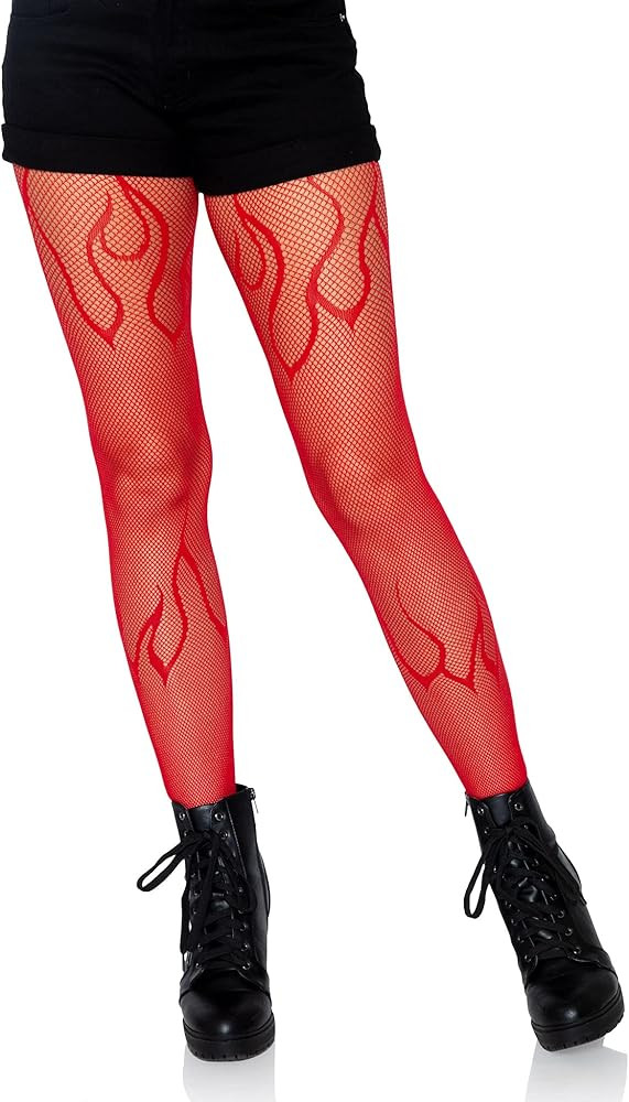 Leg Avenue Women's Dark Alternative Fishnet Tights | Amazon (US)
