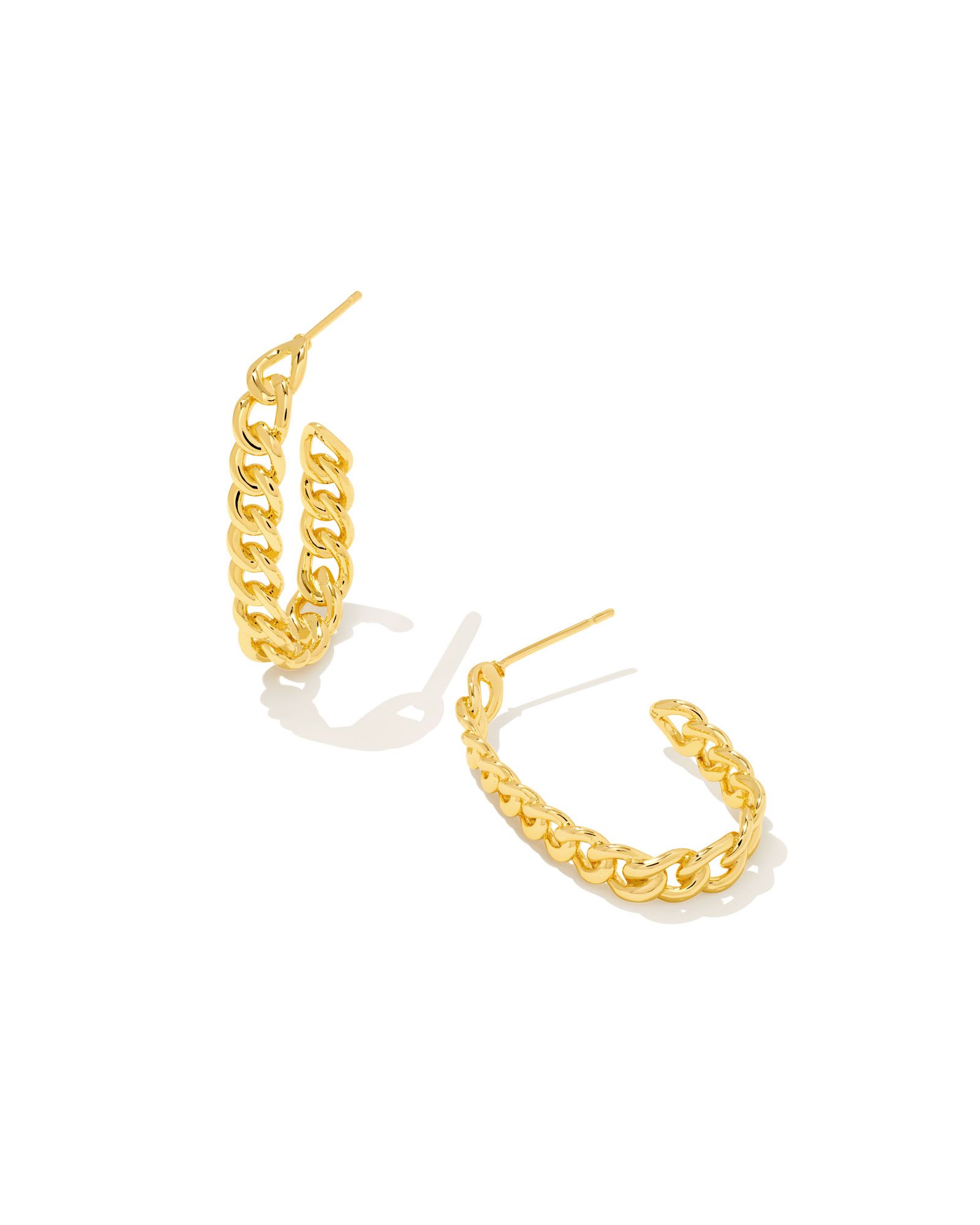 Grier Hoop Earrings in Gold | Kendra Scott | Kendra Scott
