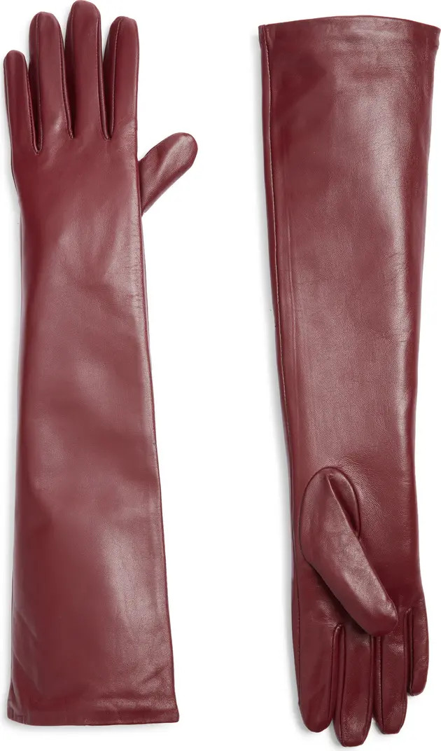 Florence Leather Opera Gloves | Nordstrom