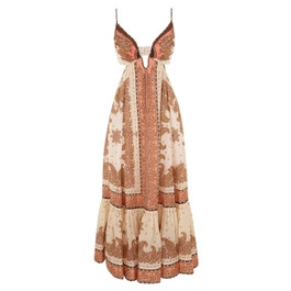 Maxine Plunge Maxi Dress | ZIMMERMANN (US, CA, EU, MENA)