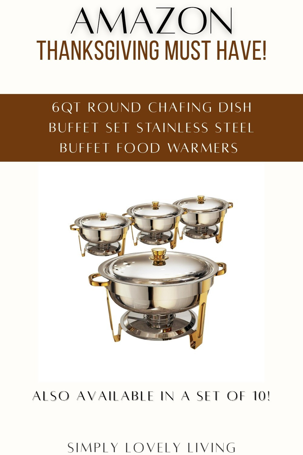 Amazon Elegant food warmers. Perfect for Thanksgiving! #Thanksgiving #LTKfind

#LTKHoliday #LTKSeasonal #LTKHome