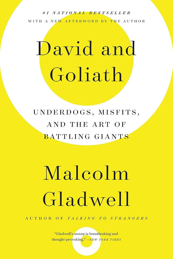 David and Goliath: Underdogs, Misfits, and the Art of Battling Giants | Amazon (US)