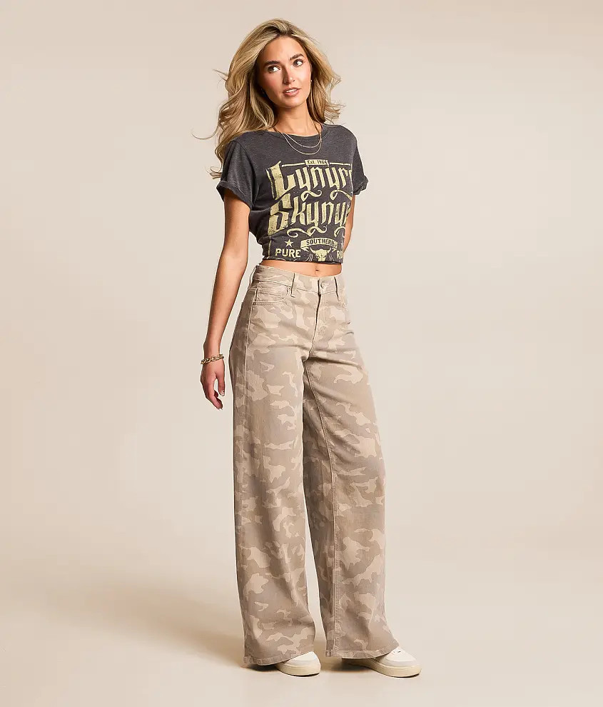 Nori Camo Wide Leg Stretch Jean | Buckle