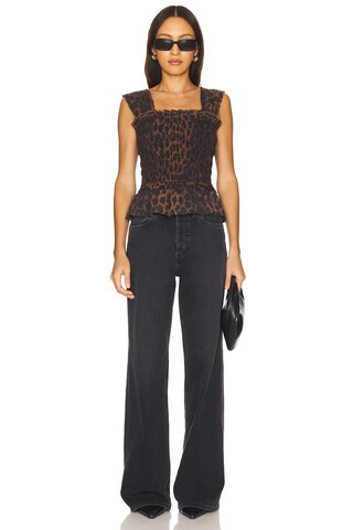 Tish Cami in Dark Leopard | Revolve Clothing (Global)