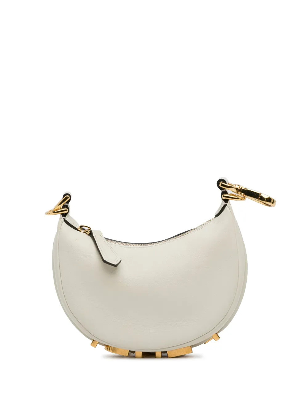 2010-2022 Pre-Owned Fendi Nano graphy hobo bag | Farfetch Global