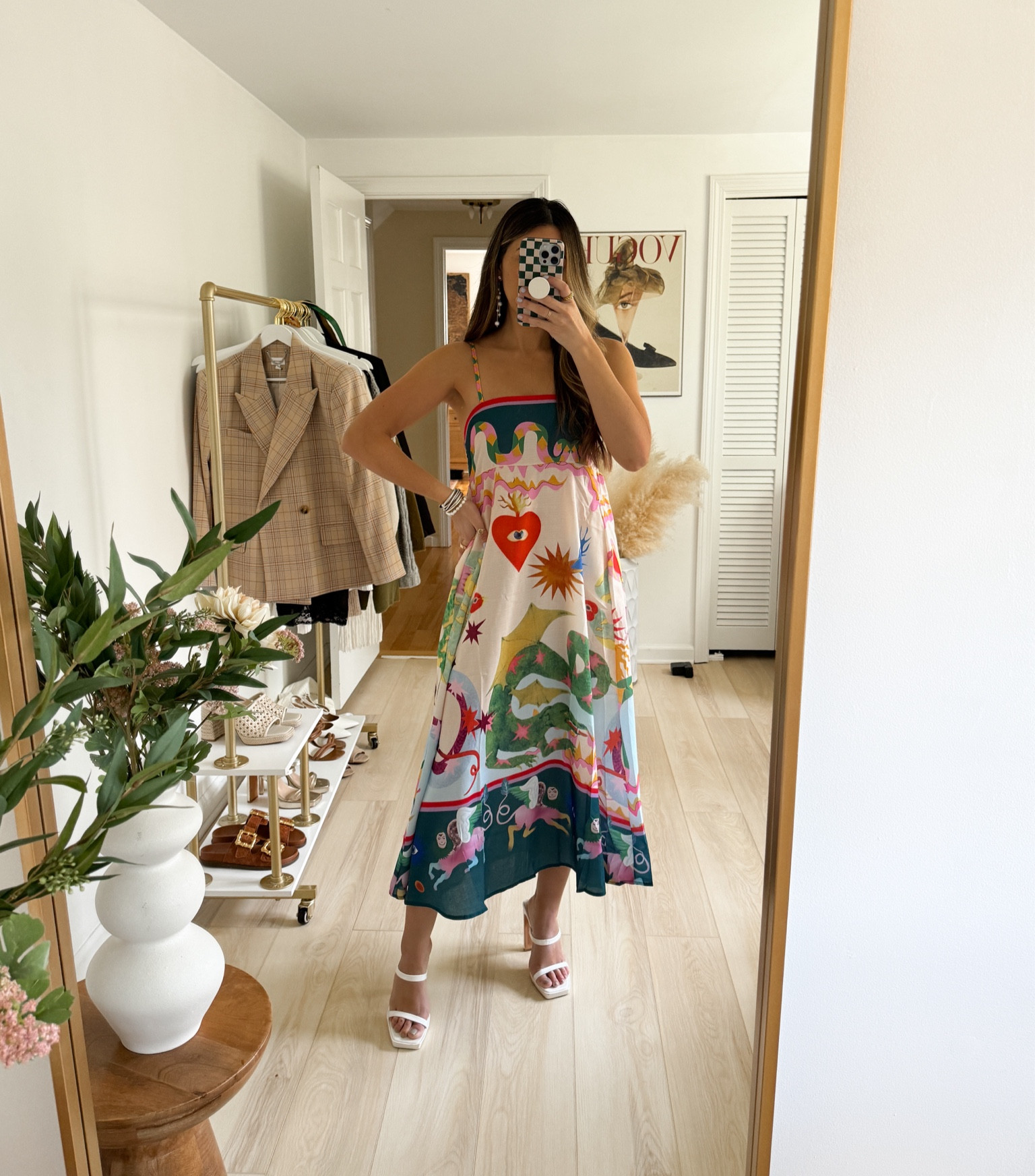 the perfect printed sundress that's under $25 and comes in soooo many other prints/colors ... runs TTS wearing a small

sun dress | spring dresses | farm rio | Amazon fashion | Amazon dress | summer dress | vacation dress | dresses to wear this spring | what to wear this spring and summer  

#LTKeurope #LTKfindsunder50 #LTKstyletip