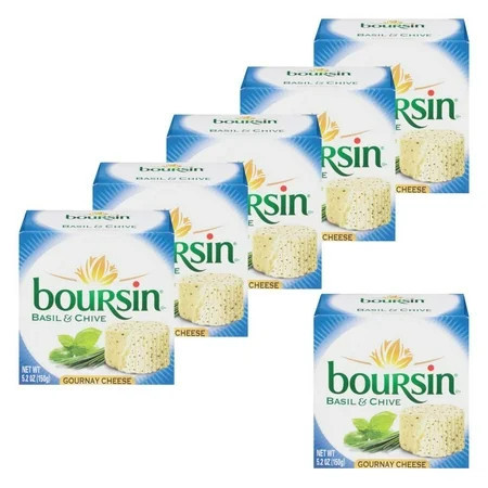 Boursin Basil And Chive, 5.2OZ, 6 Pack | Walmart (US)