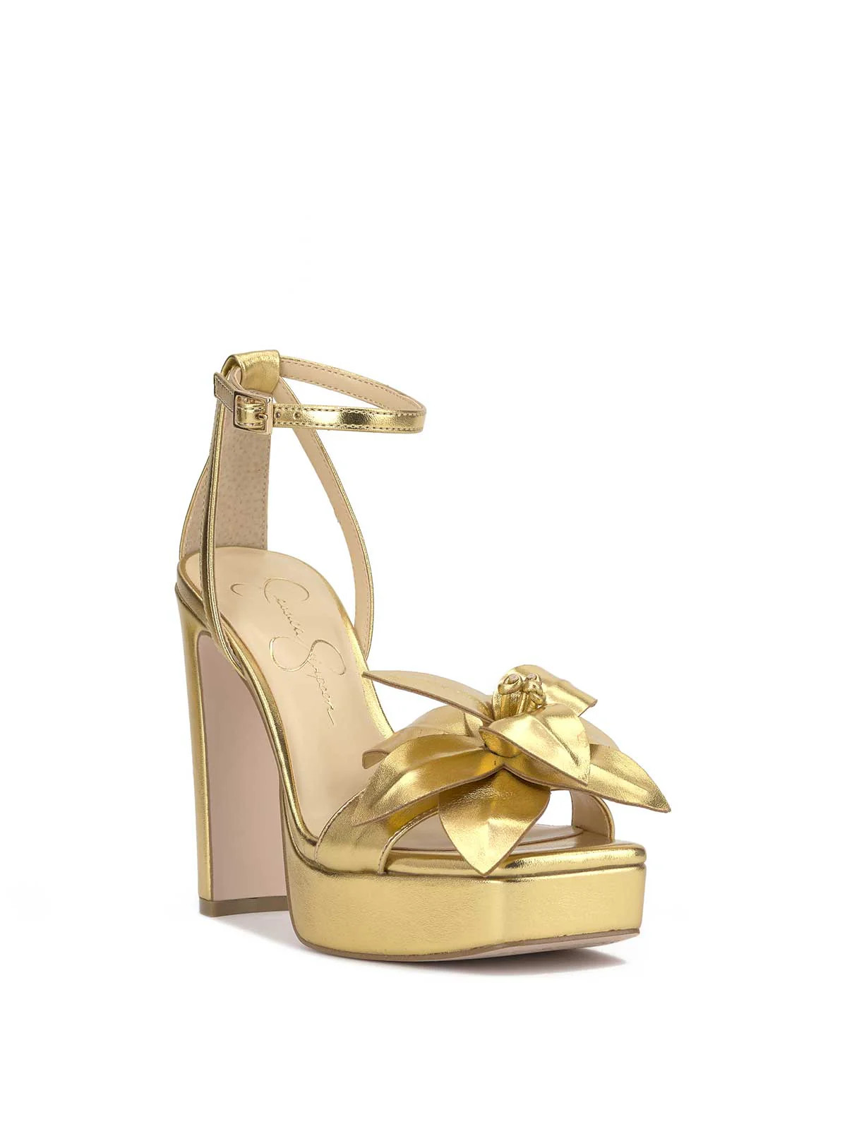 Camise Platform Sandal in Gold | Jessica Simpson E Commerce