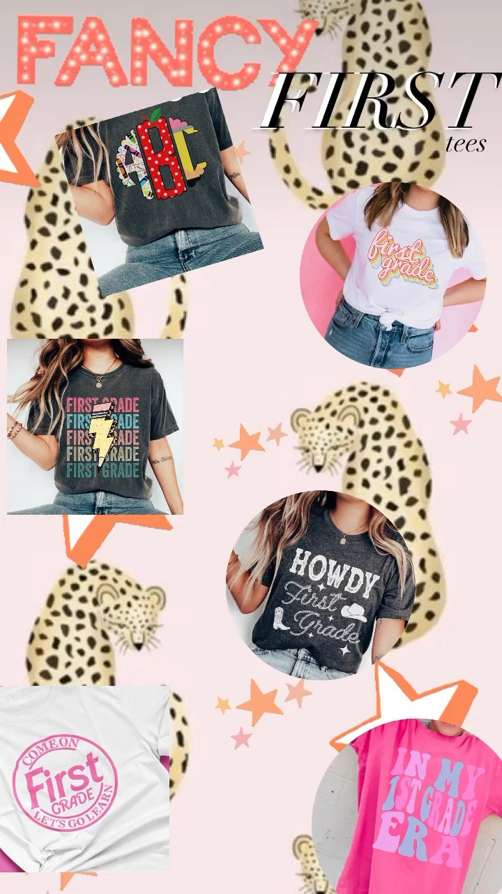 I’m so FANCY you already knowww! Get FANCY for FIRST GRADE or any grade you teach with these FANCY FAB tees! 

#LTKteacher 
#LTKetsyfinds 
#LTKtshirts
#LTKtees 

#LTKSeasonal #LTKBacktoSchool #LTKFind