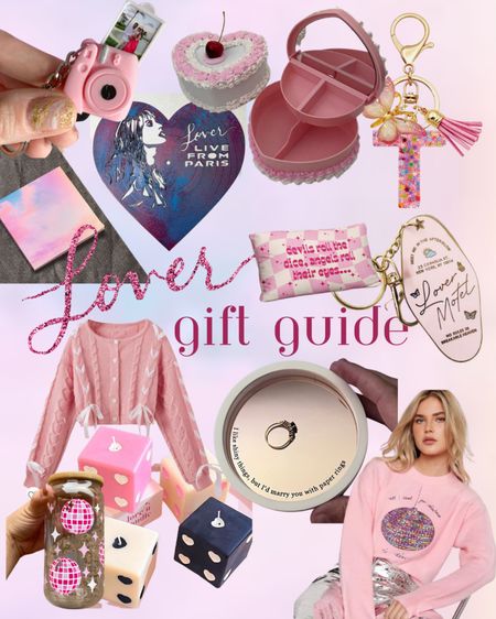 Lover inspired gift guide Taylor swift gift guide Swiftie gifts swiftmas girly gifts gifts for her gift guide Taylor swift merch amazon finds Etsy finds 

#LTKGiftGuide #LTKCyberWeek #LTKsalealert