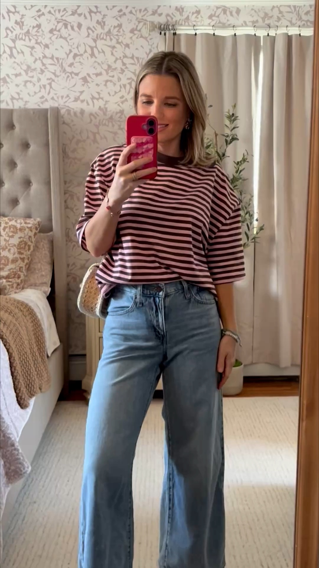 The cutest striped top and size 24 jeans! 

#LTKSaleAlert #LTKmomlife #LTKootd