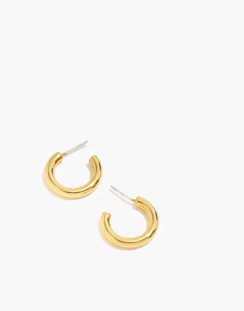 Chunky Small Hoop Earrings | Madewell