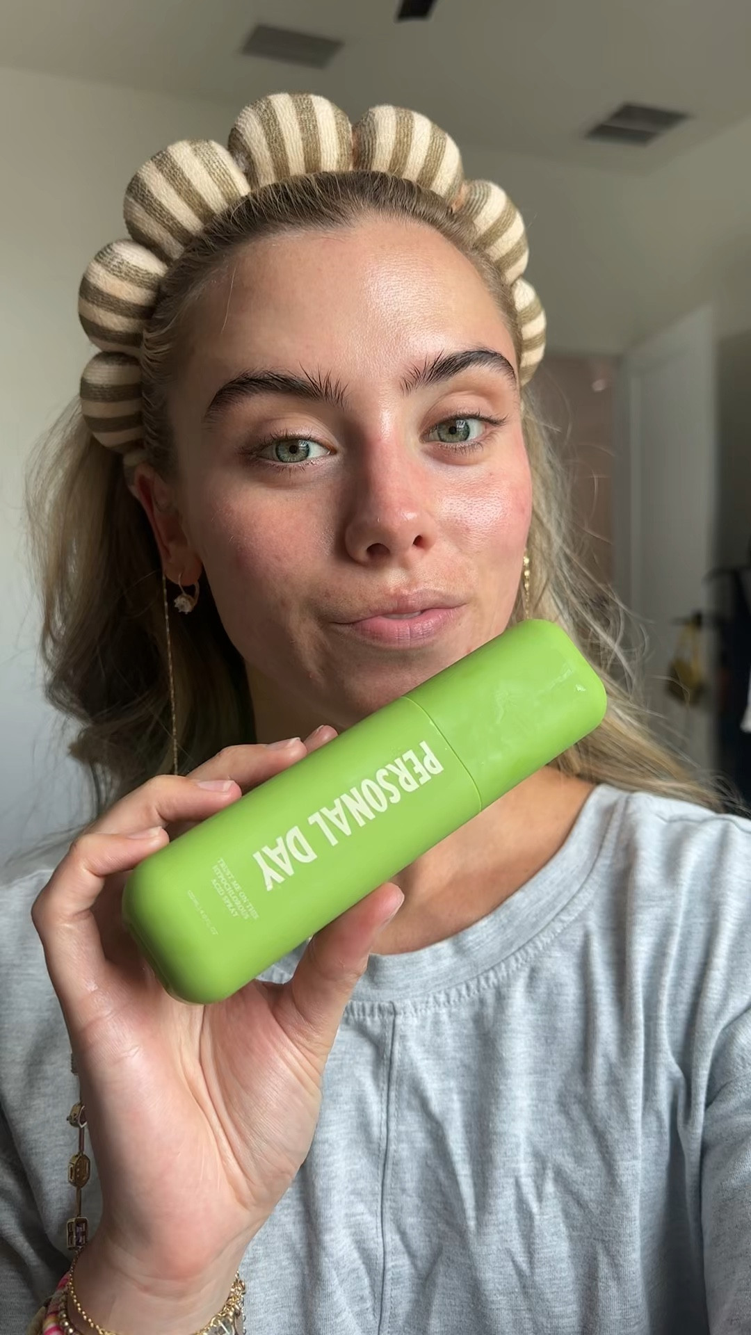 Hit refresh with Personal Day Trust Me On This Hypochlorous Acid Spray—your skin’s daily defense against breakouts, irritation, and redness. The super fine mist is an on-the-go, gentle, alcohol-free cleanse to prevent future breakouts—no sink required. Perfect for quick refreshes throughout the day. @ulta

#LTKgrwm #LTKselfcare #LTKBeauty