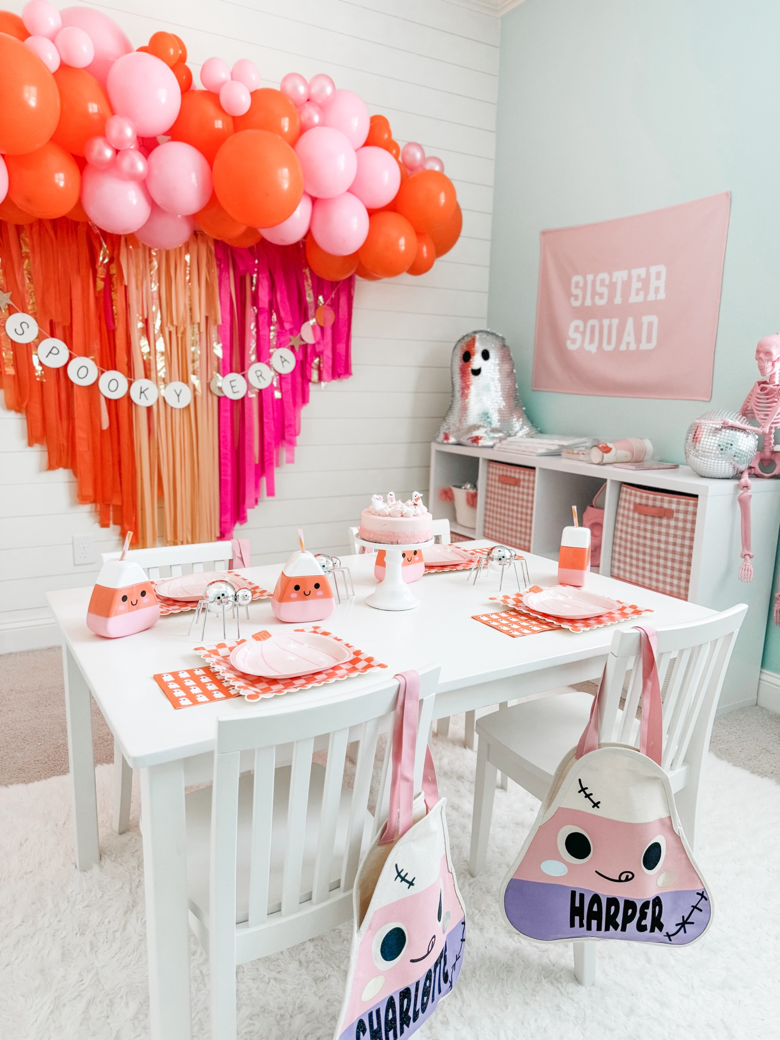Ghouls Just Want to Have Fun 🧡👻🩷

Sharing the details from this year’s Spooky Era Halloween party. Absolutely love these colors for a girly Halloween. @thesaltysoiree had everything I needed for this spooky cute setup. 

#halloween #halloweendecor #kidshalloween #hocuspocus #playroom #playroomdecor #makeitwithmichaels #targetfinds #jaxmomlife  #diy #targetdollarspot #kidsparty #target #targetstyle#playroominspo #lovemypbk #momlife #mom #pinkhalloween #pink #balloongarland #ltkkids #ltkfamily 

#LTKHalloween #LTKParties #LTKHome