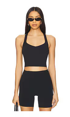 Beyond Yoga Power Beyond Intensity Racerback Cropped Tank Top in Black from Revolve.com | Revolve Clothing (Global)