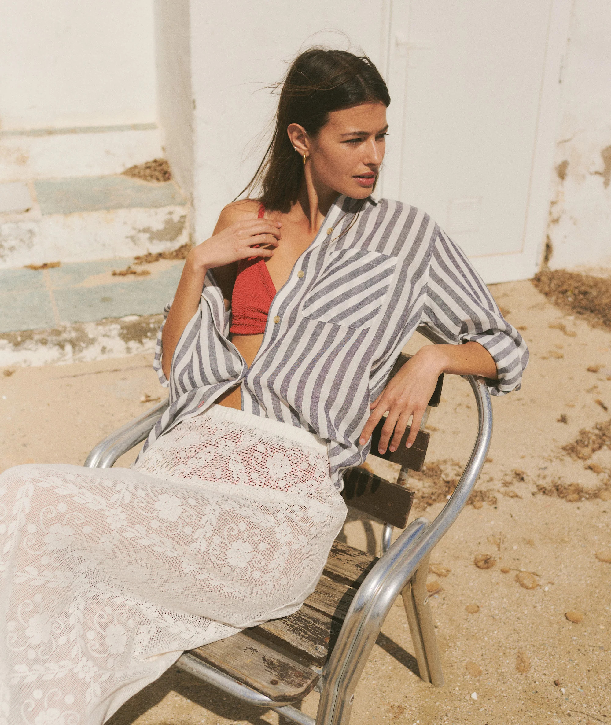 Jane Relaxed Linen Shirt | Marine Layer