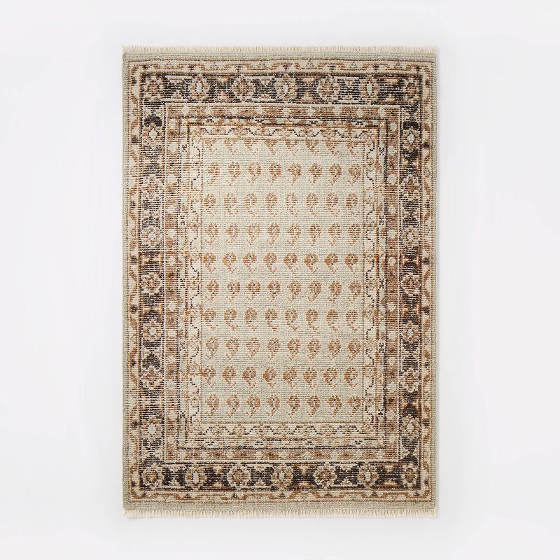 Hand Knotted Rug Ivory - Threshold™ designed with Studio McGee | Target