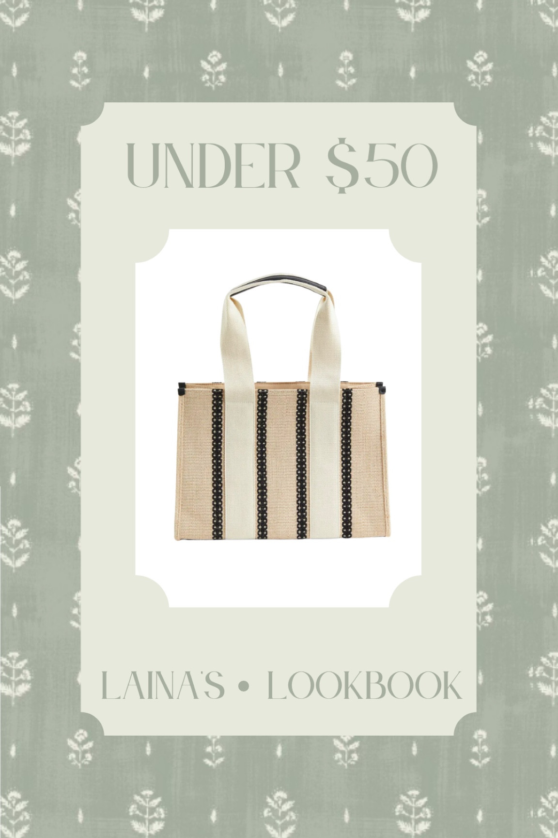 great tote for spring and summer 

#LTKitbag #LTKswim #LTKFind