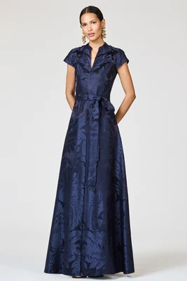 MARA GOWN - DEEP OCEAN | Sachin and Babi