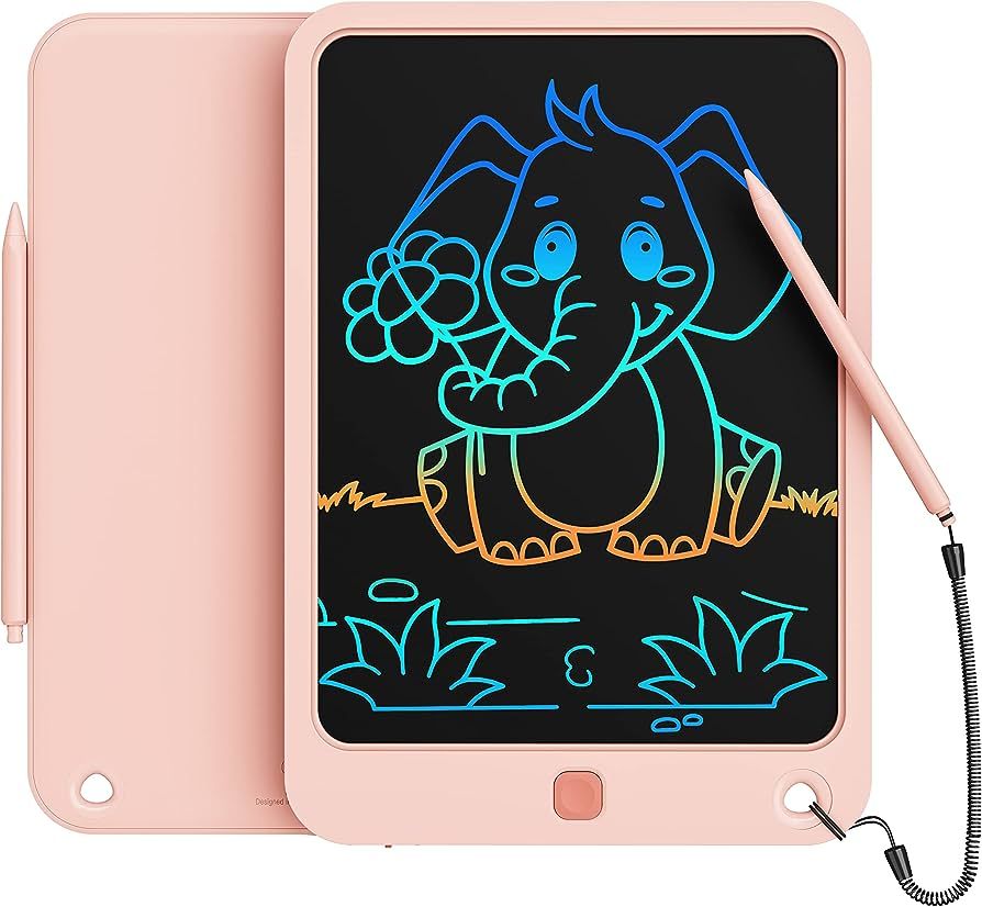 LCD Writing Tablet 10 Inch, Toys for 3 4 5 6 7 8 9 10 Year Old Boys Girls, Colorful Doodle Board ... | Amazon (US)