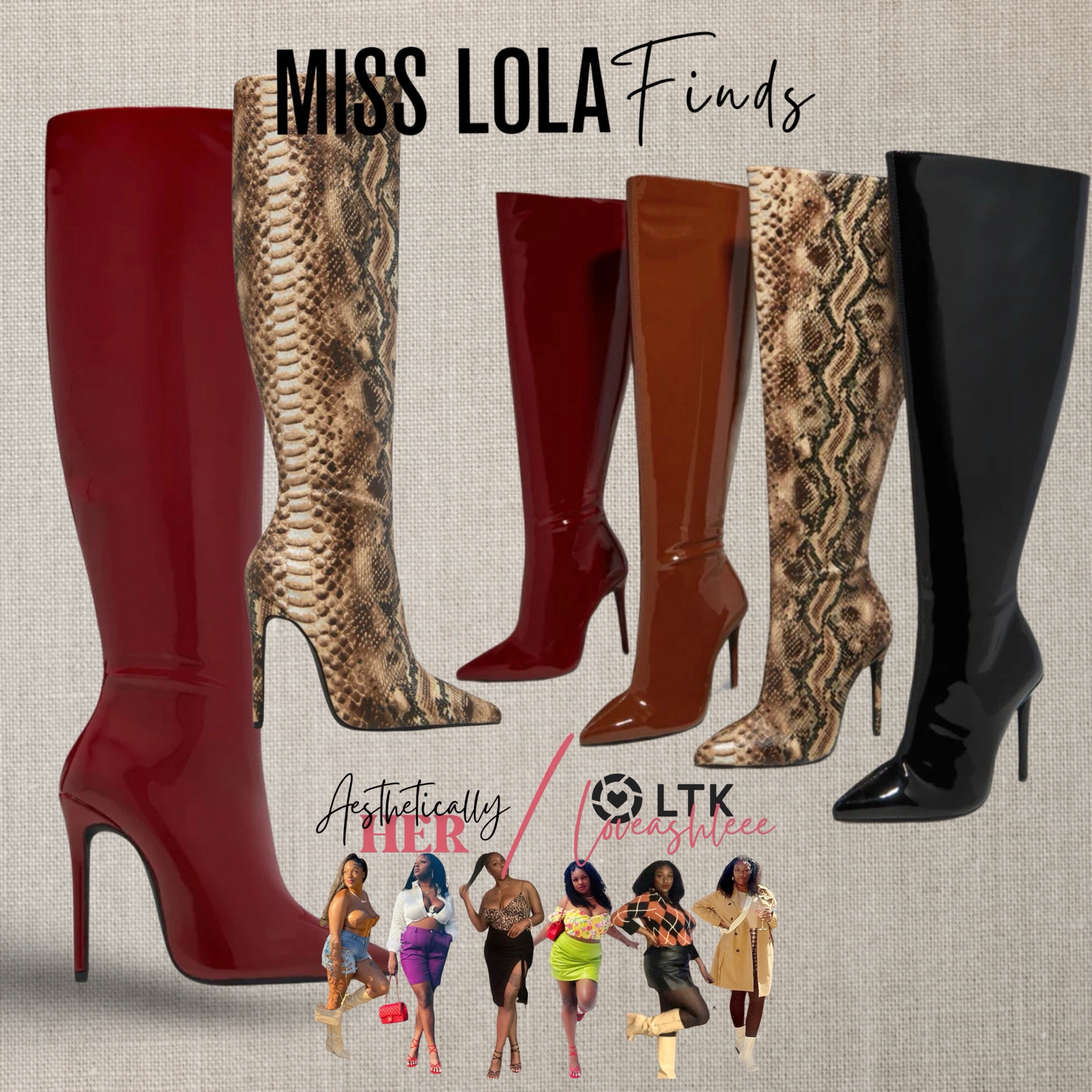 Step up your fall game with these fierce leather knee-high boots from Miss Lola! 🖤🔥 Sleek, stylish, and perfect for any occasion. Use code **NEWSZN** for a special discount and strut into the season in style! #MissLola #KneeHighBoots #FallFootwear #LeatherBoots #NEWSZN #BootSeason #FallFashion

#LTKStyleTip #LTKSeasonal #LTKShoeCrush
