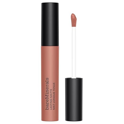 bareMinerals Mineralist Lasting Matte Liquid Lipstick for Women, Velvet Matte Finish, All-Day Wea... | Amazon (US)