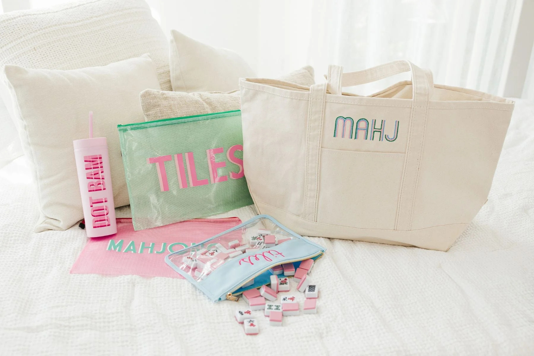 Mahjong Essentials Set | Sprinkled With Pink