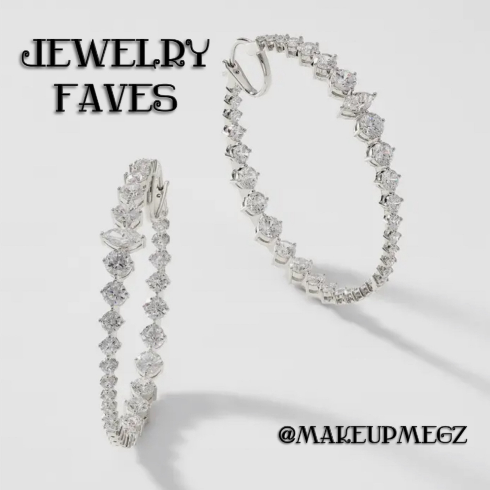 Best Selling, super sparkly hoops! ✨ I have pairs in both gold and silver 🤍

#LTKfindsunder100 #LTKsalealert #LTKstyletip