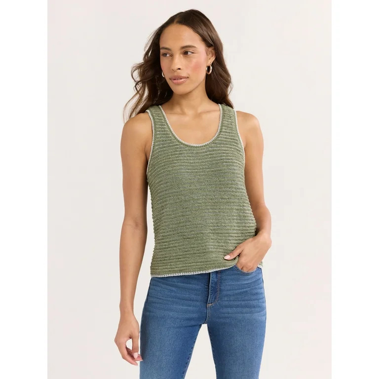 Sofia Jeans Women's Sweater Tank Top, Sizes XS-XXXL | Walmart (US)