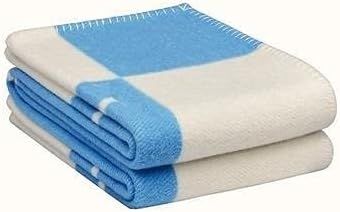 ZGF Picnic mat H Letter Blanket Plaid Cashmere Crochet Soft Wool Scarf Portable Warm Sofa Bed Fle... | Amazon (US)