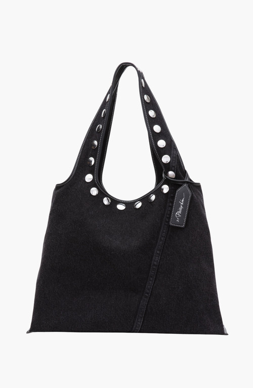 3.1 Phillip Lim Denim Market Tote Bag in Washed Black at Nordstrom | Nordstrom