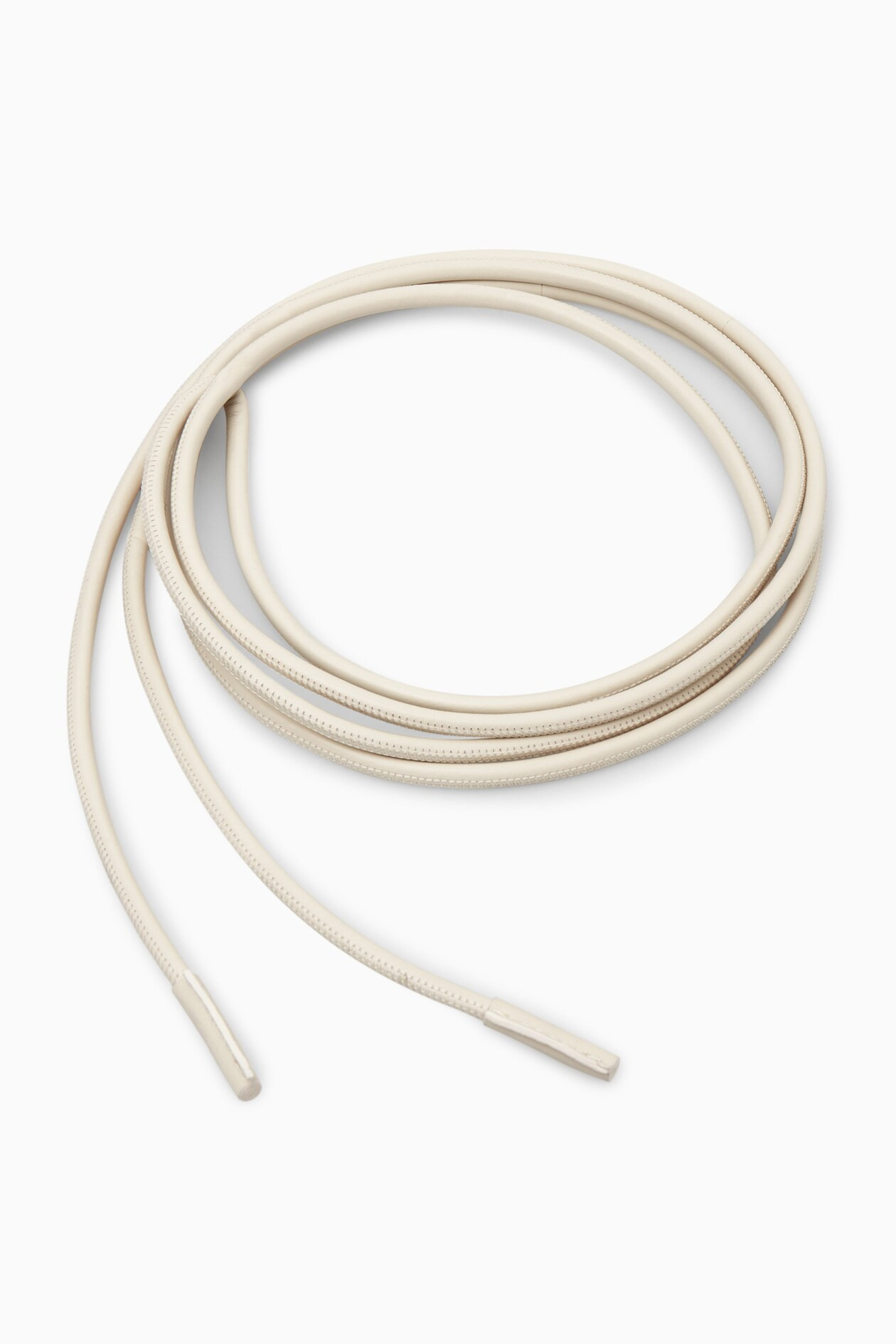 LEATHER ROPE BELT - CREAM | COS (EU)