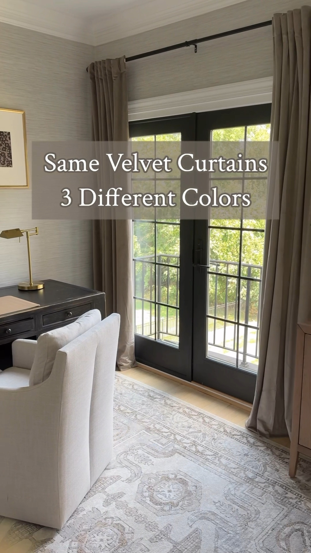 Favorite velvet curtain colors! 

#LTKVideo #LTKHome #LTKSaleAlert