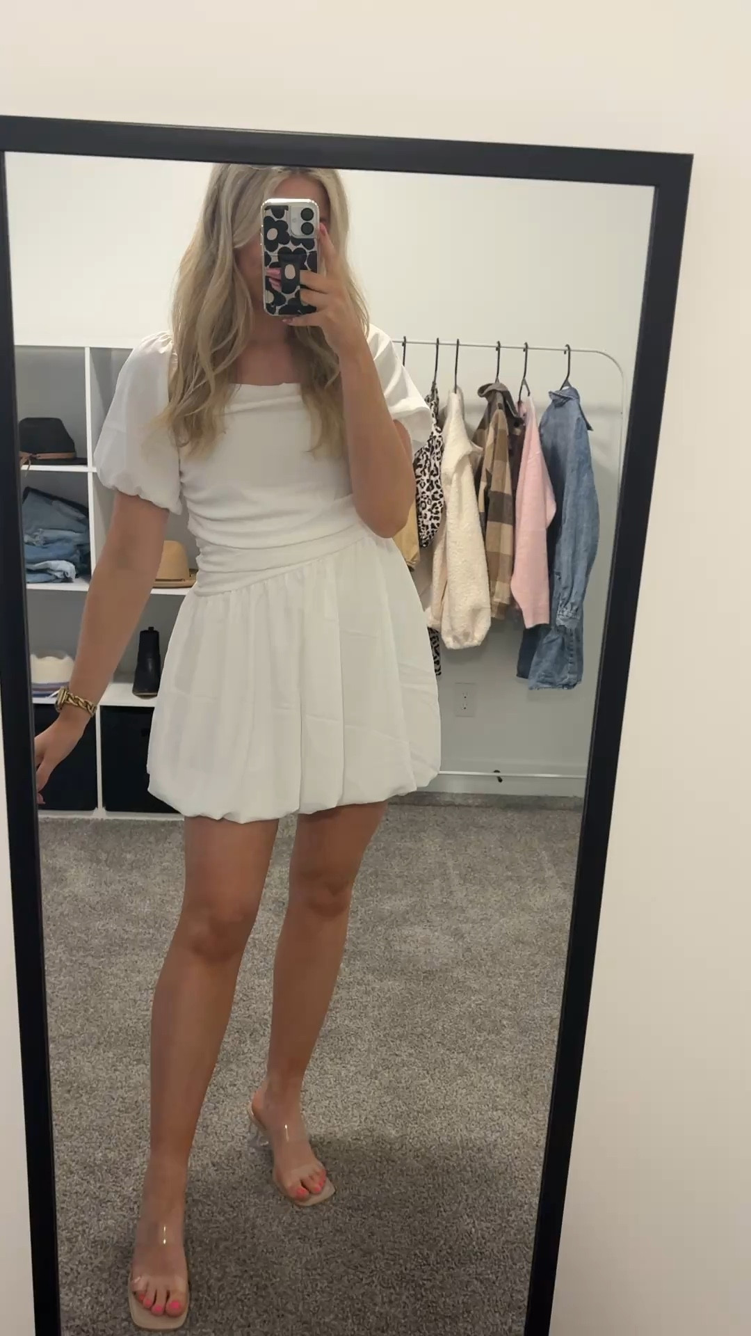 Love this white dress I wore on the cruise for white night!! I’m wearing M but wish I had sized up one to an L

| cruise fashion | white dress 