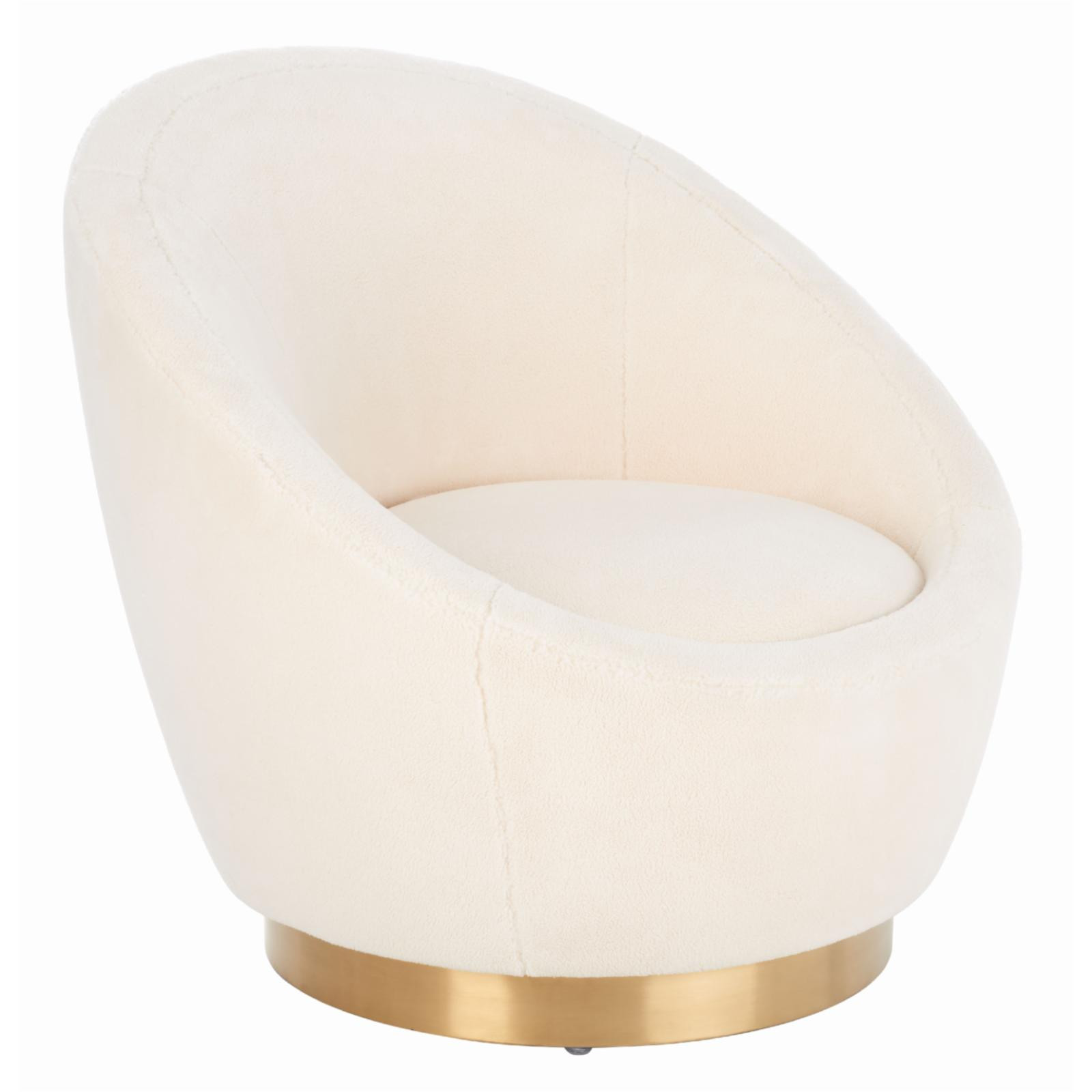 Safavieh Pippa Faux Lamb Wool Chair | Walmart (US)