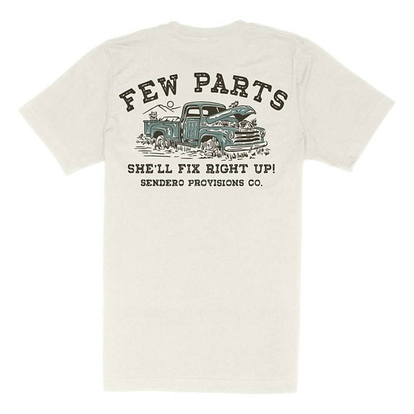 Men's Sendero Provisions Co. Few Parts T-Shirt Medium Vintage White | Scheels