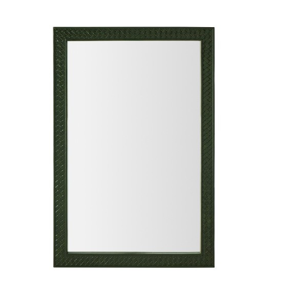 Woven Leather Mirror | Williams-Sonoma