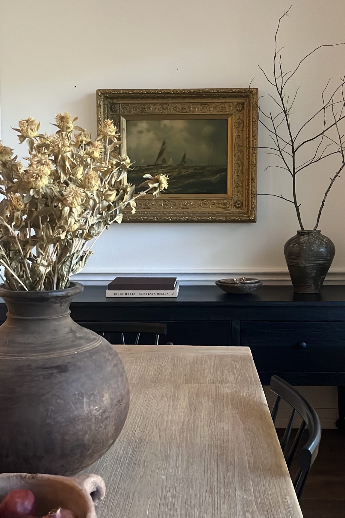 Dining room with console table 

#LTKSeasonal #LTKhome #LTKstyletip