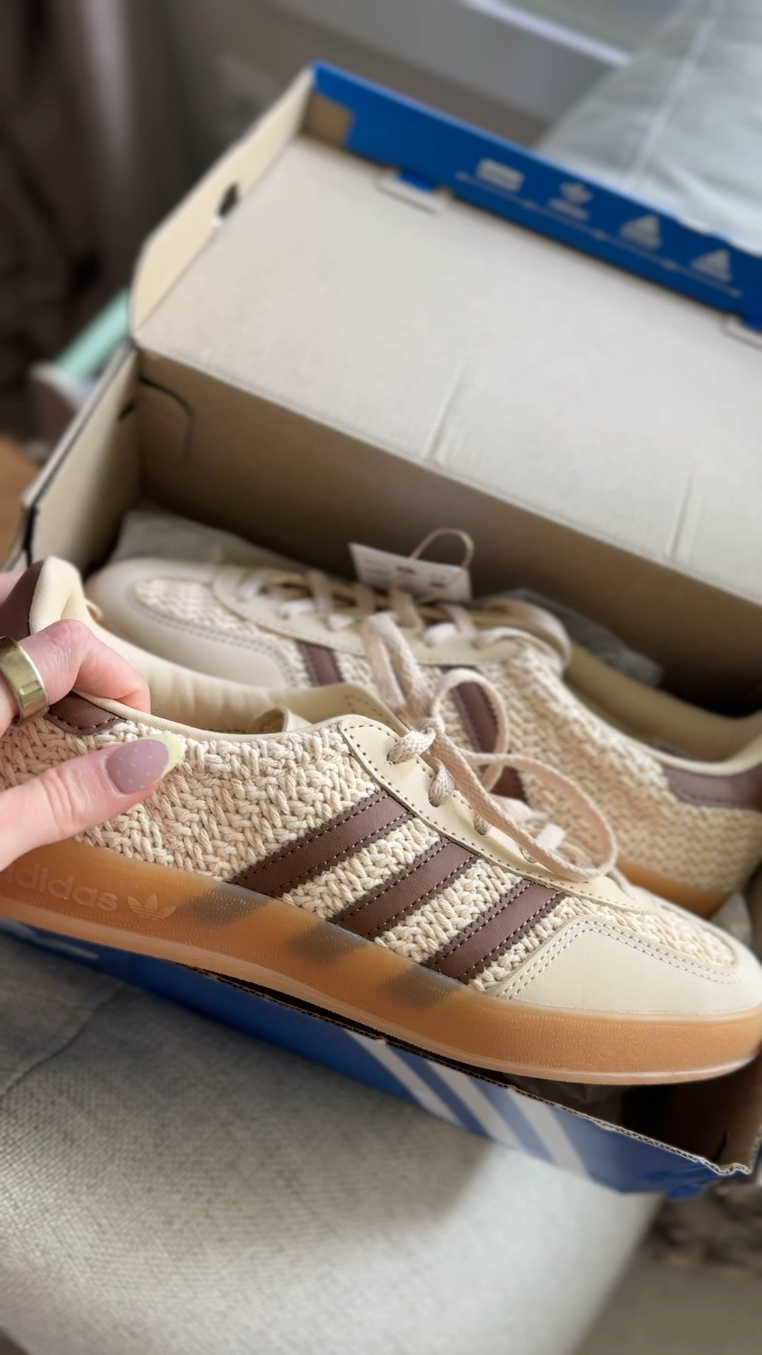 Best sellers this week!🤎 LOVE the chocolate brown 😍😍😍 they are gorgeous!! In a size 7. I’ve worn 3 days in a row now and can’t even explain how comfortable they are!

Adidas for fall, adidas gazelle, fall sneakers, perfect sneakers 

#LTKSeasonal #LTKShoeCrush